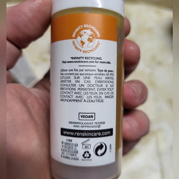 REN Glycol Lactic Radiance Renewal Mask, NIB - Picture 9 of 9